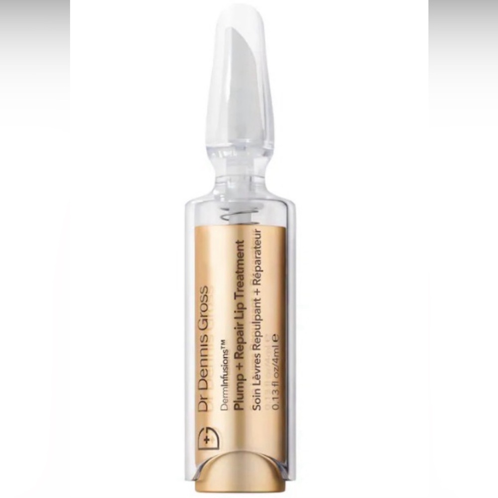 NEW NWT Dr. Dennis Gross Skincare Plump + Repair Lip Treatment in Clear 4ML